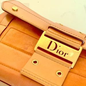AUTHENTIC VINTAGE DIOR SADDLE BAG * STELLAR * RARE